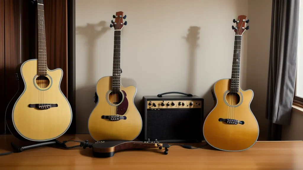 Nahaufnahme eines Laptop-Bildschirms mit einer Liste von 17 Gitarrenlektionen.