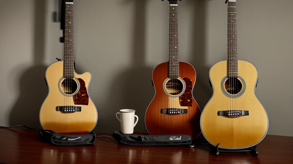 Latenz beim Online-Gitarrenkurs vermeiden – Audio-Interface und Kopfhörer beim Gitarre lernen am Schreibtisch